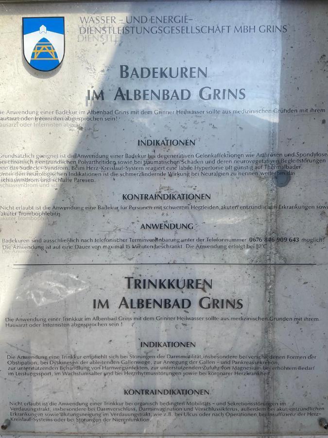 Traumapartment Murmeltier Tirol Grins 外观 照片